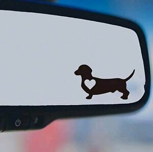 Dachshund Dog Animal Vinyl Graphic Auto Wall Car Laptop Decal Animal Sticker